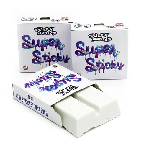 Sticky Bumps Super Sticky Cool/Cold Surf Wax - 3 Pack | Long-Lasting Surfboard Wax | Great Bump Building for Surfing | Non-Toxic, Nature-Safe | Surf Wax for Temps 69°F / 19°C below in Saudi Arabia