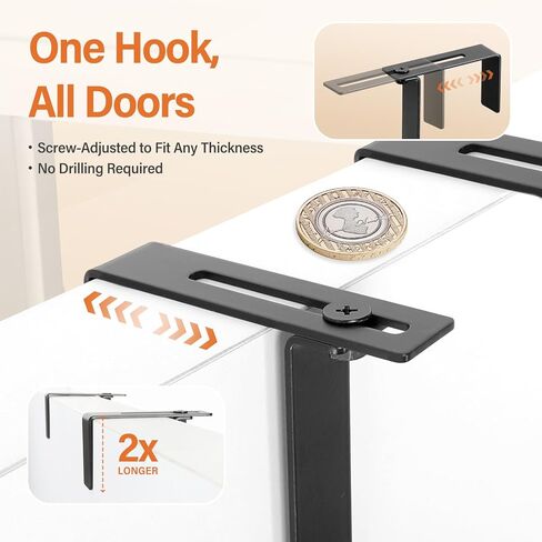 Ironing Board Hanger Over The Door or Wall Mount Iron Board Holder with Storage Shelf for Y and T Shaped Board Metal Ironing Board Rack for All Door Thicknesses in Saudi Arabia