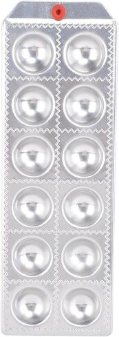 12-hole Aluminum Alloy Dumpling Machine, Easy to, Suitable for Home Kitchens and Making Italian ravioli. in Kuwait