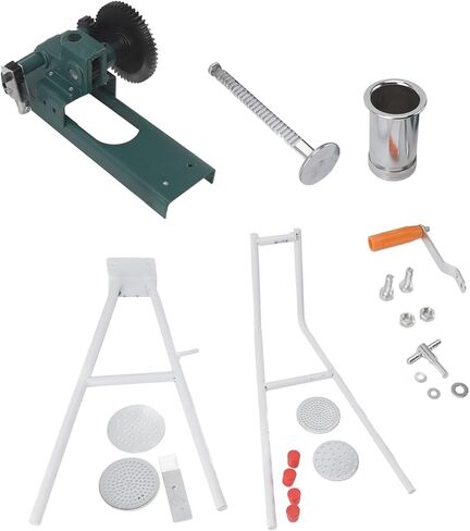 Kikumi Manual Noodle Press Machine, Professional Stainless Steel Noodle Maker for Restaurant and Store, with Non-Slip Base and Detachable Design in Kuwait