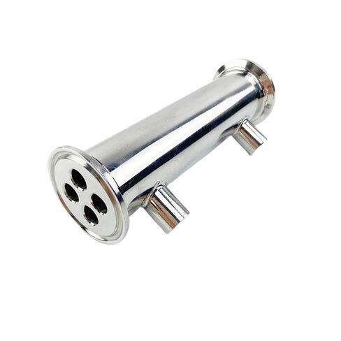 1.5"OD50.5mm Sanitary Tri-clamp Dephlegmator/Distillation Condenser with 1/4" Female Thread 4 Pipes Inside ID 8mm L-150mm SS304 in Saudi Arabia