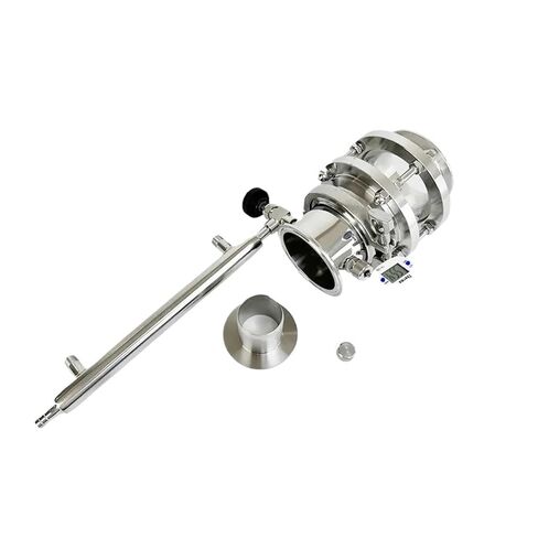 مجموعة وحدة تصحيح زجاج الرؤية 3 بوصة (76 مم) OD91mm مع مكثف وحلمة Thermowell للتقطير، SS304 (مجموعة مع مقياس حرارة) in Saudi Arabia