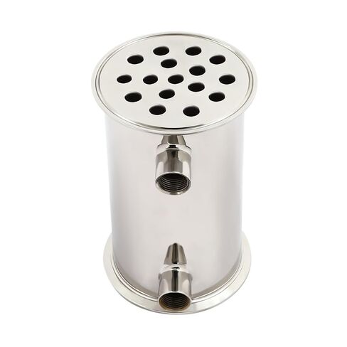 1/2" Dephlegmator Reflux Condenser 16 Holes 304 Stainless Steel for Distillation Column in Saudi Arabia