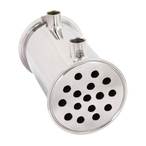 1/2" Dephlegmator Reflux Condenser 16 Holes 304 Stainless Steel for Distillation Column in Saudi Arabia