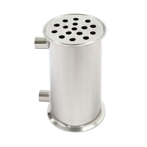 1/2" Dephlegmator Reflux Condenser 16 Holes 304 Stainless Steel for Distillation Column in Saudi Arabia