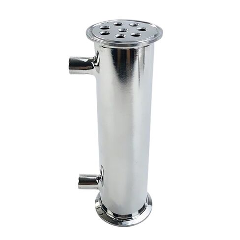 2 بوصة 51 مم (OD64 مم) مزيل البلغم، الارتجاع، مكثف التقطير. الطول 200 مم، مع مداس أنثى 1/4 بوصة، فولاذ 304 in Kuwait