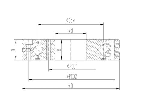 RU42 RU42UU RU42X RU42UUCC0P5 XRU2012 CRBF2012AT 20x70x12mm محامل متقاطعة in Kuwait
