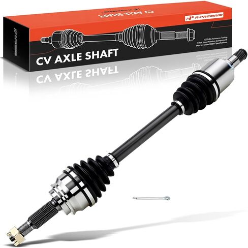 A-Premium CV Axle Shaft Assembly Compatible with Mitsubishi Lancer 2008-2011/2016-2017, L4 2.0L 2.4L, Automatic CVT Transmission, Front Left Driver Side, Replace# 3815A107, 3815A461 in Kuwait