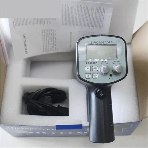 ستروبوسكوب، مقياس سرعة الدوران الرقمي المحمول باليد DT-2350PA قياس سرعة نطاق محلل الفلاش 50-12000 FPM للصيانة in Kuwait