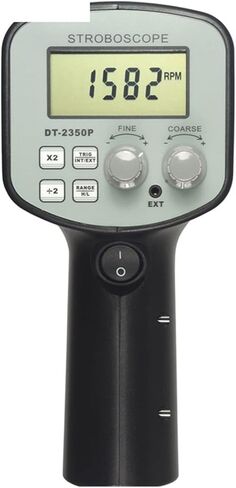 ستروبوسكوب، مقياس سرعة الدوران الرقمي المحمول باليد DT-2350PA قياس سرعة نطاق محلل الفلاش 50-12000 FPM للصيانة in Kuwait