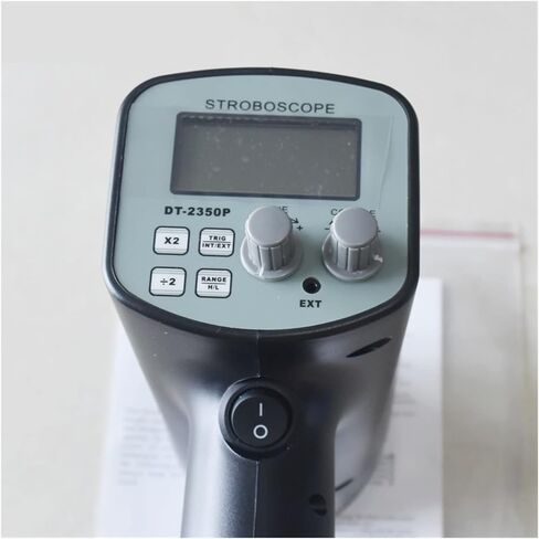 Stroboscope, Portable Stroboscope DT-2350PA Digital Tachometer Handheld Wide Measurement Range 50-12000 FPM Digital Flash Analyzer Tachometer for Maintenance in Saudi Arabia