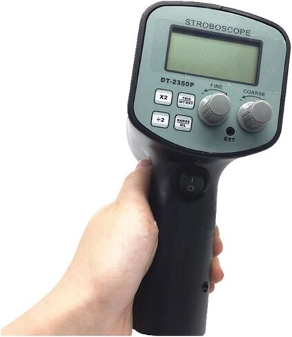 ستروبوسكوب، ستروبوسكوب رقمي محمول باليد، مقياس سرعة الدوران ستروب DT-2350PA قياس عالي الدقة لمحلل سرعة الدوران ستروب للصيانة in Saudi Arabia
