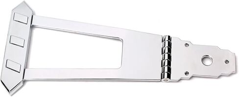 Garneck Metal Archtop Guitar Tailpiece Bridge سلسلة خفيفة الوزن بديلة للجيتار Bass وArchtop، لمسة نهائية فضية أنيقة قياسية لتعزيز الأداء in Saudi Arabia
