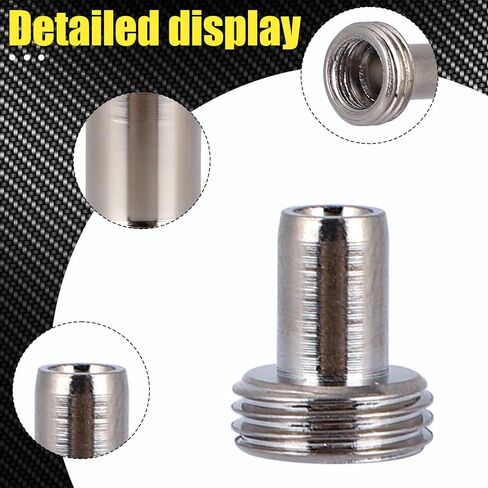 20pcs VFL Fiber Optic Visual Fault Locator Replacement Parts, Include 10 Ceramic Core Tube Sleeves & 10 Metal Heads Tips for Fiber Optic Tester Network Cable Tester & Light Meter in Kuwait