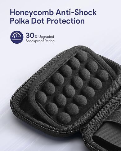 حافظة صلبة لجهاز تسجيل الصوت PLAUD Note/Note Pro AI، حقيبة تخزين واقية لمسجل الصوت الرقمي، تصميم معزز لامتصاص الصدمات، حقيبة مقاومة للماء (الجراب فقط) in Kuwait