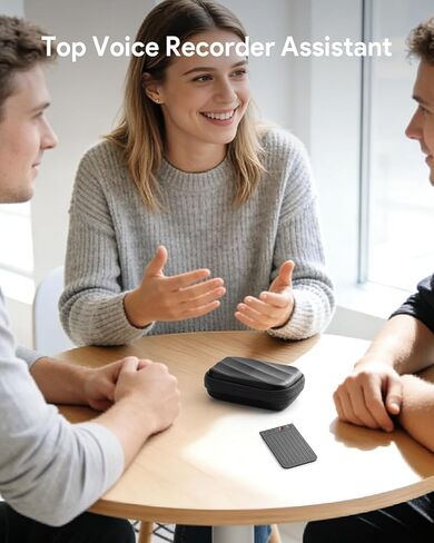 حافظة صلبة لجهاز تسجيل الصوت PLAUD Note/Note Pro AI، حقيبة تخزين واقية لمسجل الصوت الرقمي، تصميم معزز لامتصاص الصدمات، حقيبة مقاومة للماء (الجراب فقط) in Kuwait