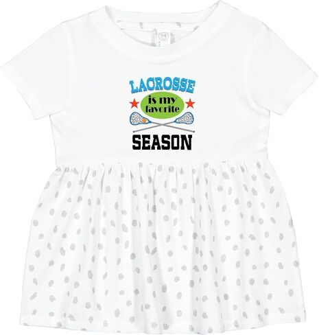 inktastic Lacrosse Season Sports Quote Infant Dress in Saudi Arabia