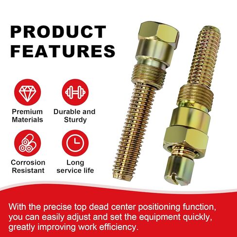 2 Pack 66792 Top Dead Center Locater, Screws into 14mm Spark Plug Hole Piston Stop Tool in Kuwait