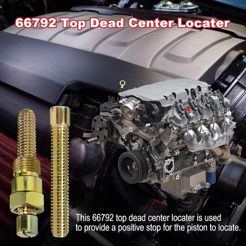 2 Pack 66792 Top Dead Center Locater, Screws into 14mm Spark Plug Hole Piston Stop Tool in Kuwait