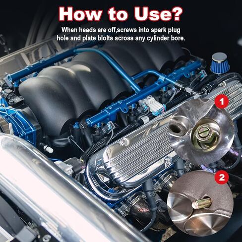 2 Pack 66792 Top Dead Center Locater, Screws into 14mm Spark Plug Hole Piston Stop Tool in Kuwait