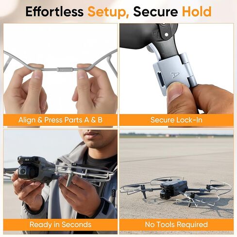 واقي المروحة من بيمو لطائرة DJI Air 3S/Air 3 بدون طيار، ملحق واقي للشفرة من أجل طيران آمن in Kuwait