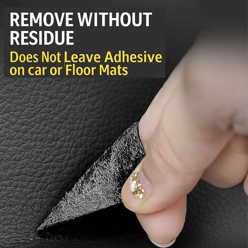 12 Pack Car Floor Mat Fasteners Non Slip Adhesive Hook and Loop Fixing Pads in Saudi Arabia