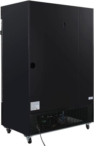 Nexel Global Industrial Ice Merchandiser, 2 Swing Glass Lockable Doors, 45 Cu. Ft. Capacity, 115V, 2 Bottom PVC Coated Wire Shleves, 53-1/8"W x 31-7/8"D x 79-3/8"H in Kuwait