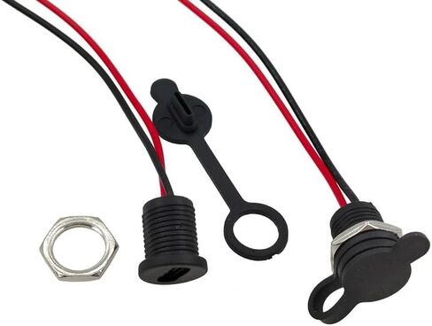 10Pcs USB-C 2/4/5Pin High Current CC Fast Charging Socket with PH2.0 Nut Snap Lock Plate Type-C Female Waterproof Connector Jack (Color : 2 Line Black), GFGJJKYTRD86445 in Saudi Arabia