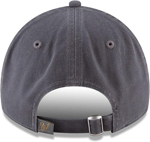 ميلووكي برويرز نيو ايرا الشعار الأساسي الأساسية الكلاسيكية 9TWENTY قبعة قابلة للتعديل الجرافيت in Kuwait