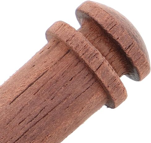 Cabilock 3Pcs Wooden Guitar Strap Buttons, Solid Rosewood Maple Ebony End Pins for Acoustic Electric Guitar Bass Ukulele, 12mm Replacement Strap Lock Pins Accessory in Kuwait