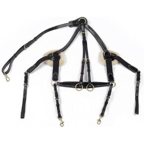 Whitaker Valencia Leather 5-Point Breastplate in Saudi Arabia