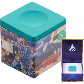 KONLLEN Billiard Chalk, Nano High Grip Pool Cue Chalk, Low Dust, Long Lasting, Fewer Miscues, Enhanced Spin Control, Professional Chalk for Pool Cue Tips (S/M/H) in Kuwait