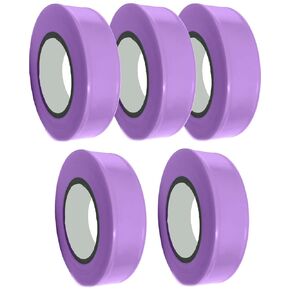 Blue Flagging Tape - Non-Adhesive Hi-Vis Plastic | 5 Rolls (1" x 500') | Fade-Resistant for Surveyor, Tree Marking, Hunting Trail, Boundaries & Hazardous Areas Workplace in Saudi Arabia
