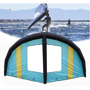 Inflatable Hydrofoil Board,Handheld Surf Sail,Inflatable Surfing Wing,Kitesurfing Wing Windsurfing with Window,for Water Sports Kiteboard Surf,4m³ in Kuwait
