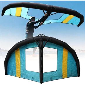 Inflatable Surfboard for Windsurfing and Wing Surfing, Portable Sail for Water and Snow Ski Surfing,5m³ in Kuwait
