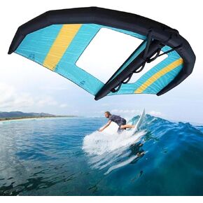 Inflatable Hydrofoil Board,Handheld Surf Sail,Inflatable Surfing Wing,Kitesurfing Wing Windsurfing with Window,for Water Sports Kiteboard Surf,6m³ in Kuwait