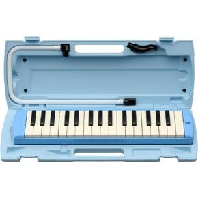 Yamaha Pianica Keyboard Harmonica, 32 Keys, Blue, P-32E, For Children's Convenience, Comes with Plastic Hard Case with Matching Color 1) Blue in Kuwait