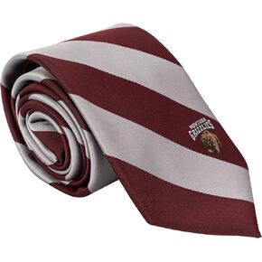 ربطة عنق من Desert Cactus University of Montana من Grizzlies UM Griz UMont 100% بوليستر مع شعار، مرخصة رسميًا (النمط A) in Kuwait