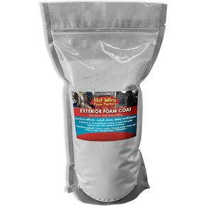 Hot Wire Foam Factory Exterior Foam Coat | Strengthens Foam & Other Surfaces | Super Tough, Rough Stone Texture, Weather/Fire-Resistant (5lbs) in Kuwait