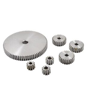 حفز والعتاد 1M 29T-60T المعادن ترس نقل 45 # الصلب 1 معامل 29 30 31 32 35 36 40 45 50 60 الأسنان 1 قطعة (1 م - 30 الأسنان) in Kuwait