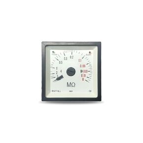 F72-BMΩ جهاز اختبار عزل التيار المتردد 380 فولت مدخلات 240 درجة زاوية واسعة من نوع المؤشر أبعاد الأداة 72*72 مللي متر 1 قطعة in Kuwait