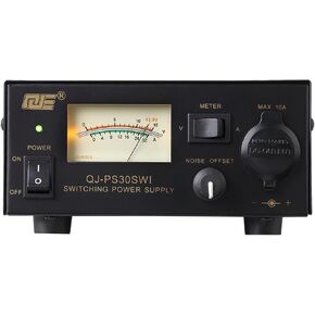 وضع التبديل مصدر طاقة منظم DC PS30SW I، مصدر طاقة مدمج 30 أمبير 13.8 فولت مع إزاحة الضوضاء لراديو CB، راديو HAM، أجهزة الإرسال والاستقبال المحمولة، مدخل تيار متردد 110 فولت، مروحة تبريد، أطراف لولبية in Kuwait