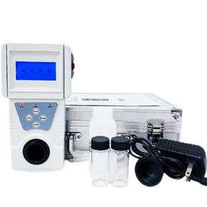Portable Turbidimeter Handheld Water Quality Tester with ±0.1% Accuracy Standard Calibration Liquid 90° Nephelometric Method 0~1000 NTU Range for Environmental Water Monitoring in Kuwait