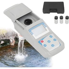 Portable Turbidity Meter Kit,Handheld Digital Turbidity Meter Portable Turbidimeter with Carrying Case for Swimming Pool Laboratory Accuracy 0.1 0-1000NTU in Saudi Arabia