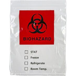 حقيبة العينات البيولوجية من Dasher's Spice & Beans | سحاب علوي مقاس 8 × 10 | مع حقيبة للأعمال الورقية | 100 قيراط in Kuwait