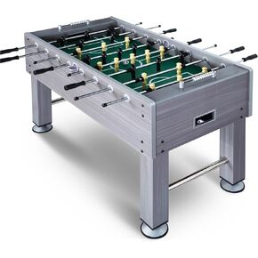 55 Inch Large Size Foosball Table, Competition Full Size Soccer Game Table Football Arcade with Leg Levelers, Heavy-Duty Legs & 2 Balls for Adults Indoor Game Room in Kuwait
