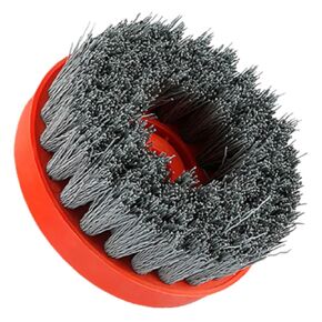 فرشاة تنظيف زاوية 4 بوصة من كربيد السيليكون والنايلون فرشاة كاشطة دائرية عتيقة لتلميع الحجر للرخام الجرانيت (خيط M16، حبيبة 240) in Kuwait