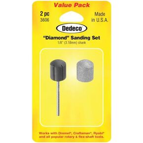 Dedeco Diamond Dome/Mandrel 1/8 بوصة 2 لكل مجموعة in Kuwait