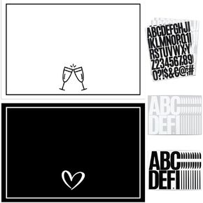 2 حزمة 24 × 16 بوصة علامة خدمة زجاجة الزفاف مع رسائل ملصق مدخل الدعائم ملهى ليلي زجاجة خدمة علامة لحفل الزفاف ملهى ليلي حفلات الزفاف in Kuwait