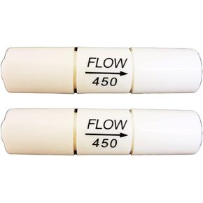 مقيد التدفق 450CC 1/4 بوصة مقيد التدفق السريع لأجهزة تنقية المياه RO أنظمة التناضح العكسي (قطعتان، 450CC-100GPD) in Kuwait